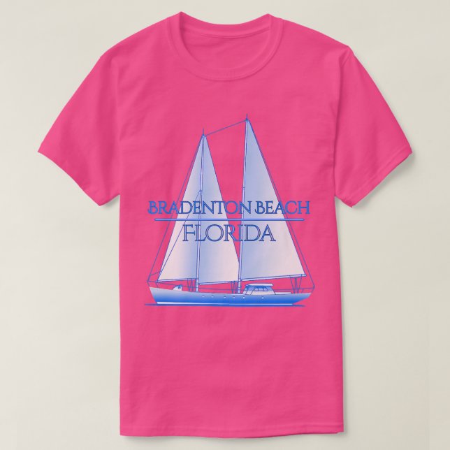 T-shirt Bradenton Beach (Design devant)