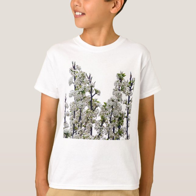 T-shirt Bradford Pear Blossoms (Devant)
