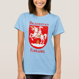 T-shirt Brahestad (Raahe), Finlande (Suomi)