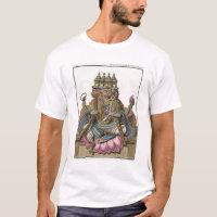 Brahma, un dieu indou de création, du 'voyage aux.