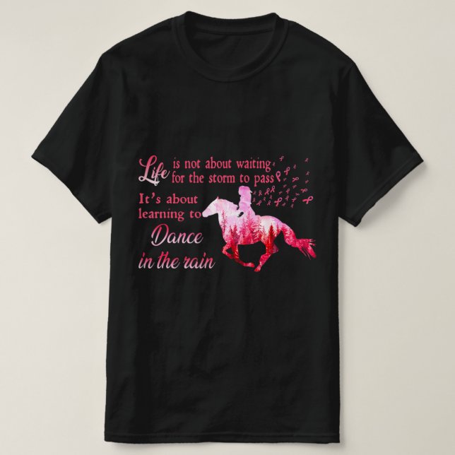 T-shirt Braille Cancer (Design devant)