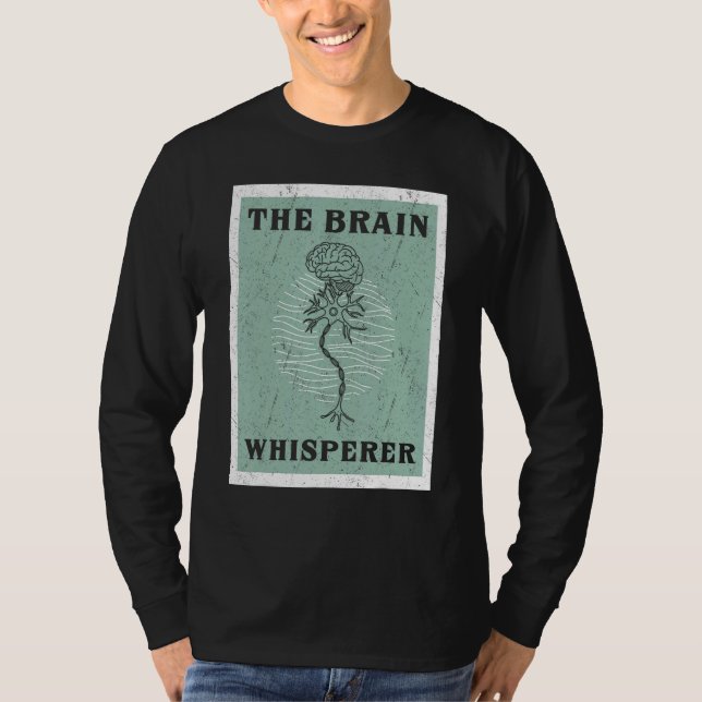 T-shirt Brain neurons sciences neuroscience neurology anat (Devant)