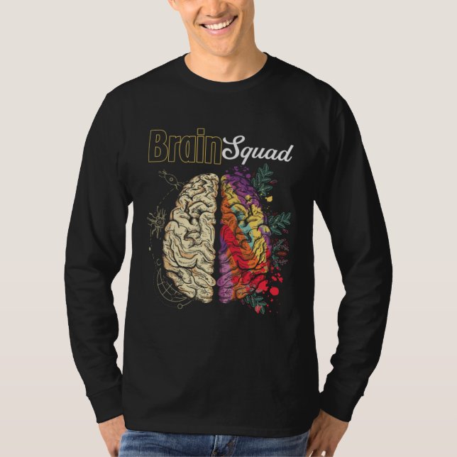 T-shirt Brain Squad Medicine Neurosurgery Neurosurgeon (Devant)