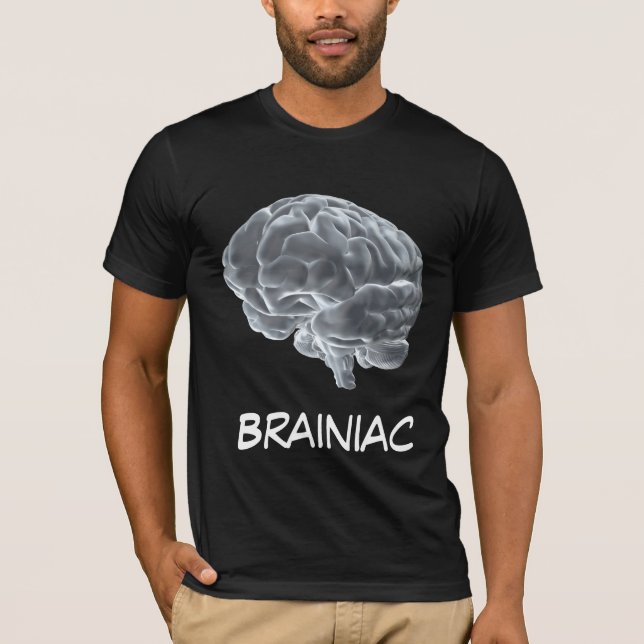 T-shirt brainiac (Devant)