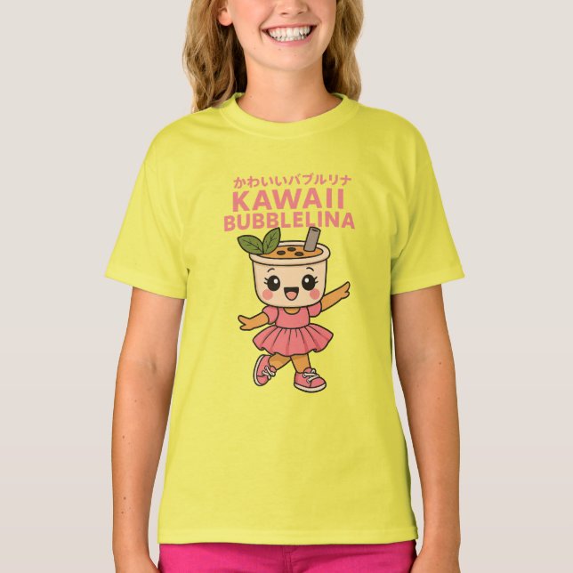 T-shirt Brainrot POP | Kawaii Bubblelina  (Devant)