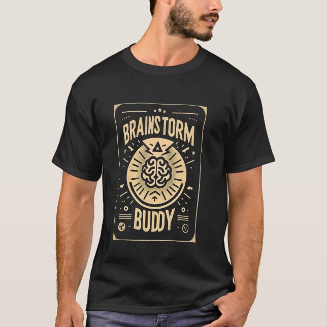 T-shirt Brainstorm Buddy — (Devant)