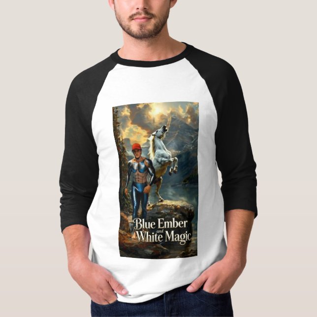 T-shirt Braise Émeraude & Magie Blanche (Devant)