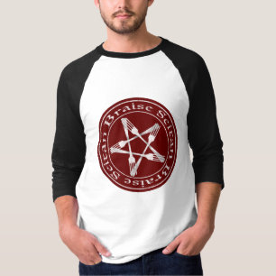 T-shirt Braise Seitan Vegan Pentagram (light version)