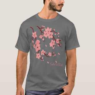 T-shirt Branche Arbre Sakura Cerry Blossoms japon