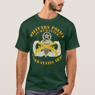 T-shirt Branche de la police militaire avec insigne Jumpma