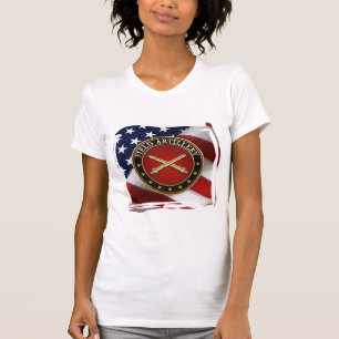 T-shirt Branche de l'artillerie de campagne Insigne Éditio