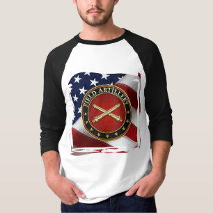 T-shirt Branche de l'artillerie de campagne Insigne Éditio