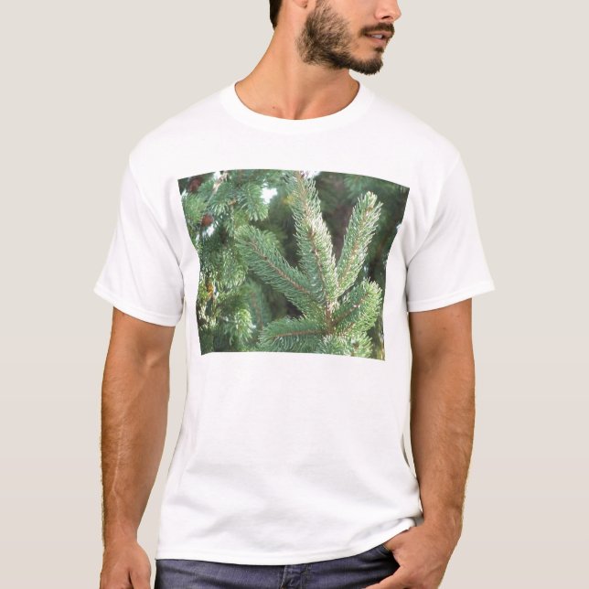 T-shirt Branche de pin, tee - shirt (Devant)
