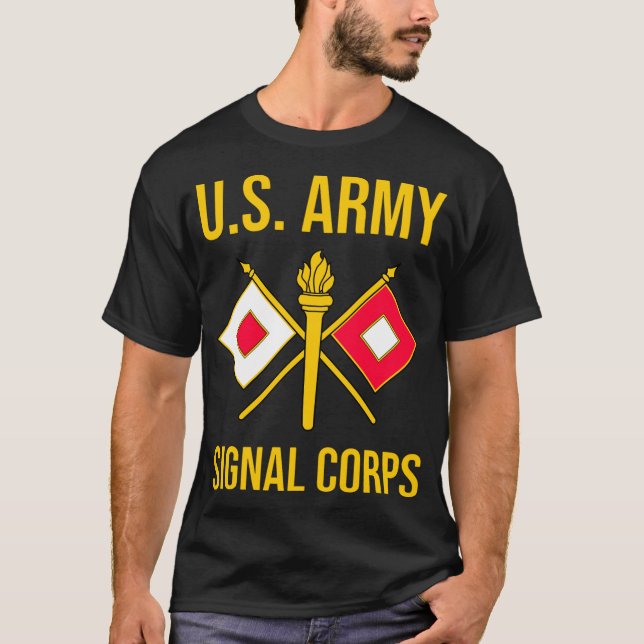 T-shirt BRANCHE DES CORPS SIGNAL DE L'ARMÉE USASC Sweatshi (Devant)