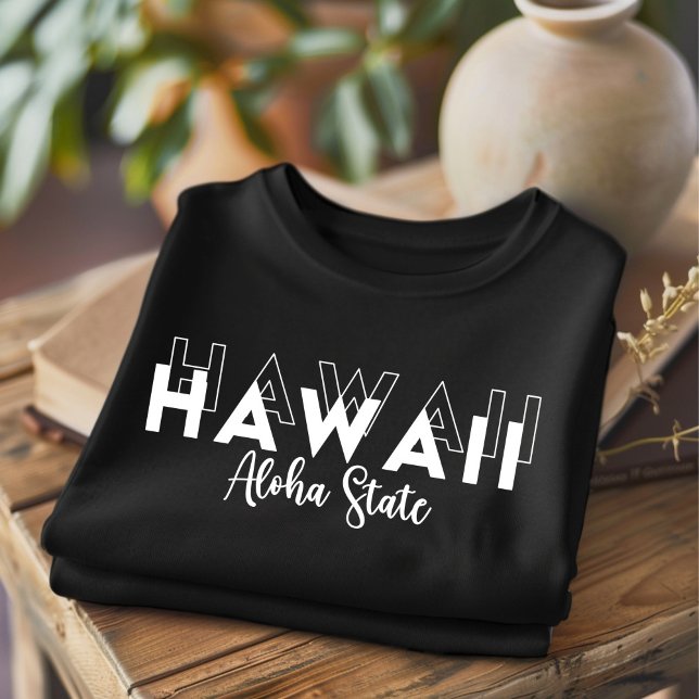 T-shirt branché Hawaii Aloha State (Créateur téléchargé)