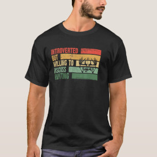 T-shirt Branché Présenté Mais Prêt À Discuter De La HONTIN
