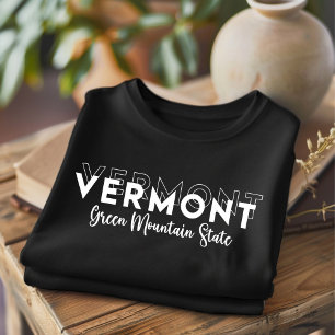 T-shirt branché Vermont Green Mountain State