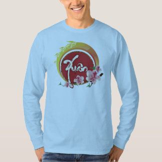 T-shirt Branches De Plum Fleurissant Fleurs Fleurs Fleurs 