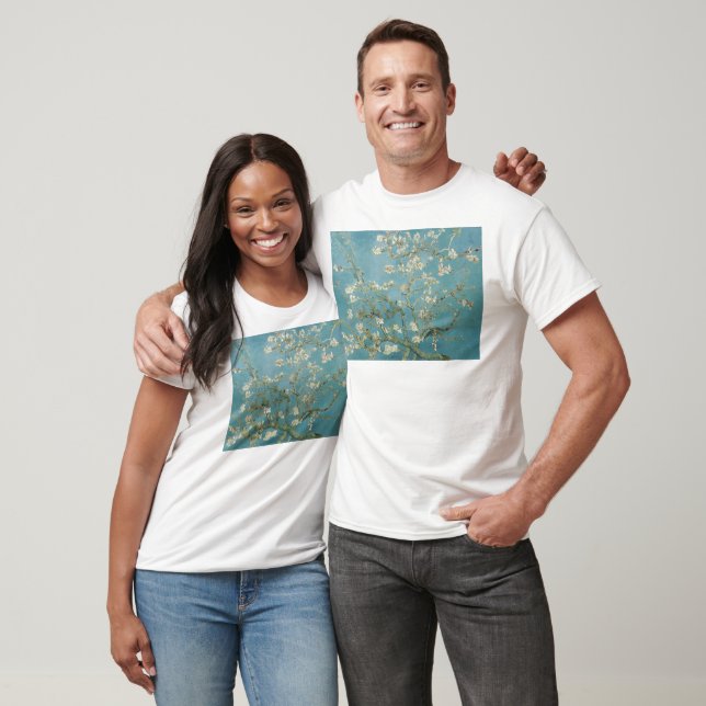 T-shirt Branches de Vincent van Gogh d'arbre d'amande (Unisexe)