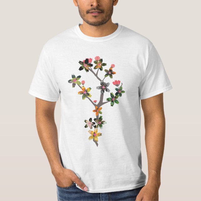 T-shirt Branches d'insectes (Devant)