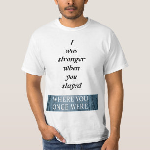 T-shirt Branches Swayed, Force, Amour & Lâcher-Prise