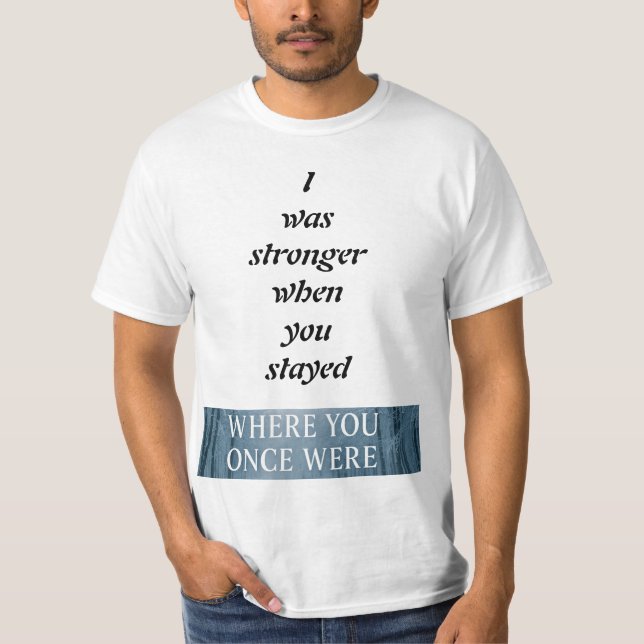 T-shirt Branches Swayed, Force, Amour & Lâcher-Prise (Devant)