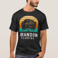 Brandon Vintage Sunset Florida Souvenir Premium