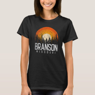 T-shirt Branson Missouri MO Retro Vintage les années 70 80