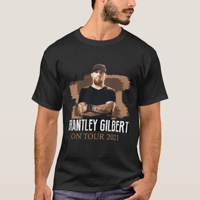 T-SHIRT BRANTLEY GILBERT EN TOUR 2021 (Devant)