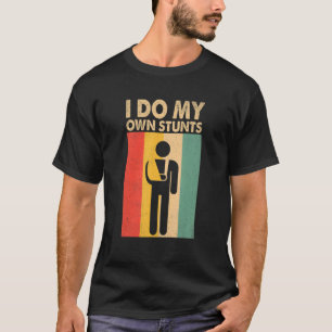 T-shirt Bras Cassé Pour Hommes Femmes Enfants Bras Cassé