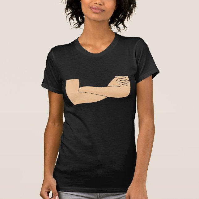 T-shirt Bras croisés (Devant)