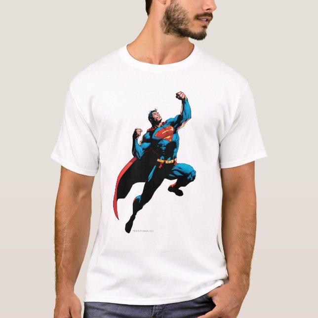 T-shirt Bras Superman levés (Devant)