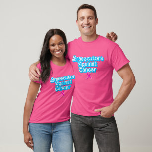 T-shirt Brasecutors 2023 - Logo de lettres bleues sur Wow