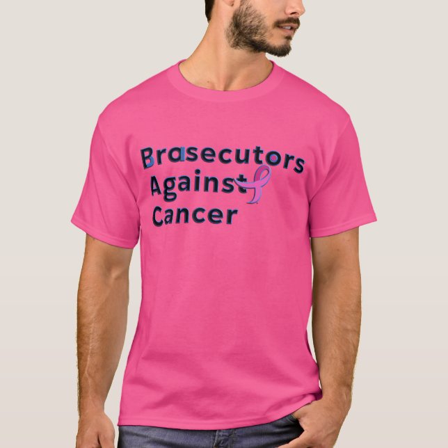 T-shirt Brasecutors Against Cancer - Chemise Homme (Devant)