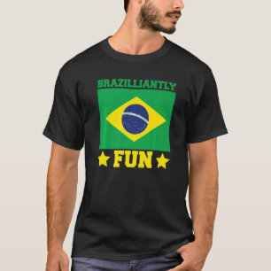 T-shirt Brasil Brésil Brasileiro Brasile brésilienne amusa
