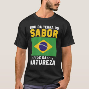 T-shirt Brasil Sou Da Terra Da Beleza E Da Natureza Bras