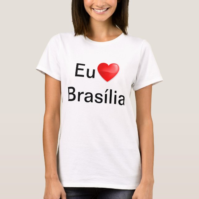 T-shirt Brasília Brésil (Devant)
