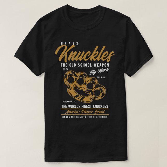 T-shirt Brass Knuckkls (Design devant)