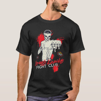 T-shirt Brass Knucks Skeleton Fighter Shootfight
