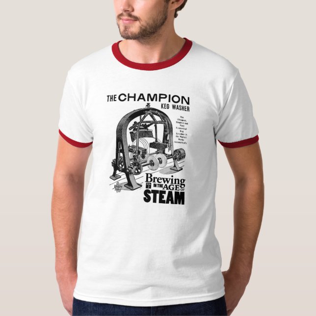 T-shirt Brassage dans l'âge du joint de barillet de (Devant)