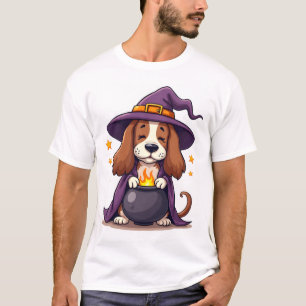 T-shirt Brassage de Basset sorcière