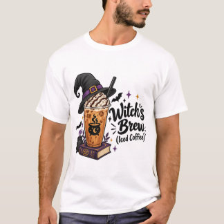 T-shirt Brassage de sorcière (café glacé)