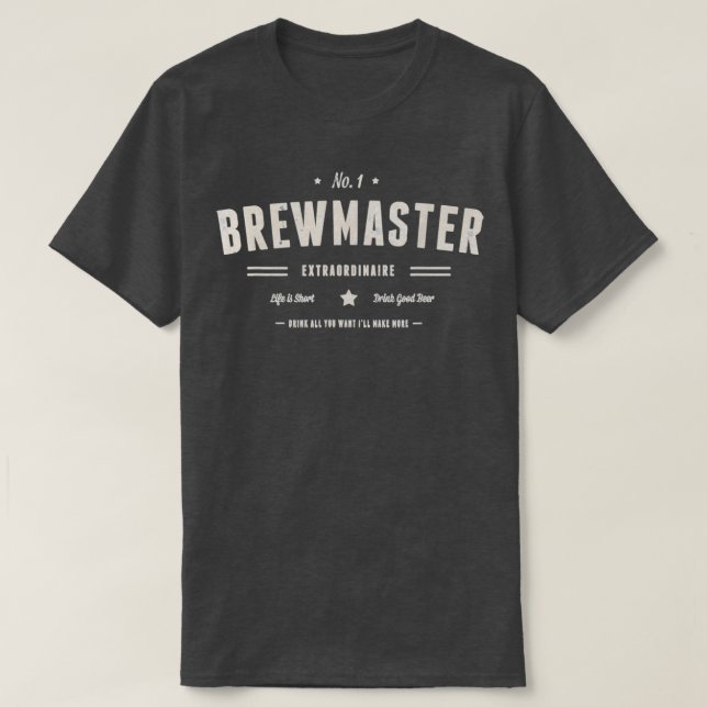 T-shirt Brasserie Brasserie Brasserie Brasserie T (Design devant)