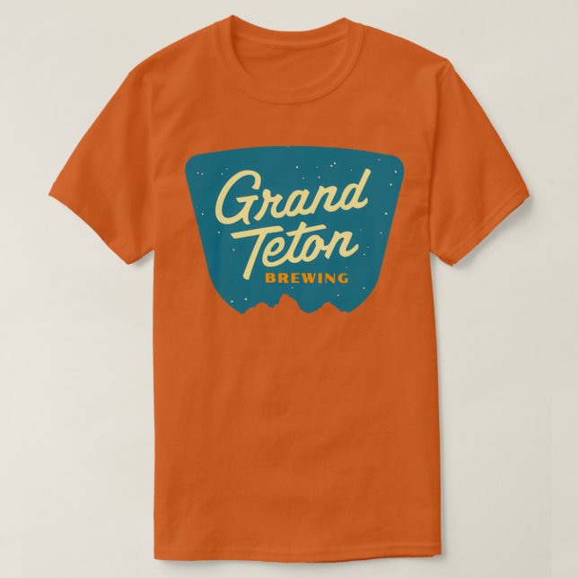 T-shirt Brasserie Grand Teton classique (Design devant)