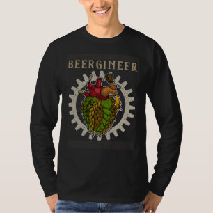 T-shirt Brasseur bière houblon buveur de bière brasserie b