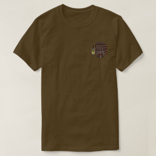 T-shirt Brasseur de bière d'artisanat - apparence de grain