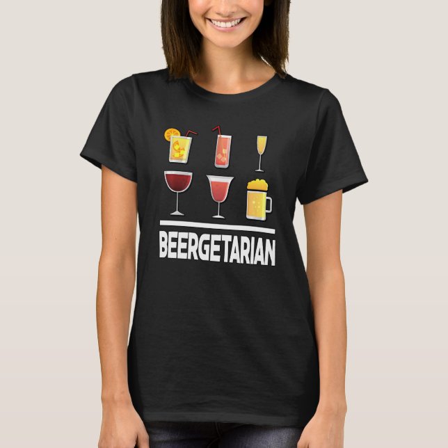 T-shirt Brasseur de vinification de la maison de Beergetar (Devant)