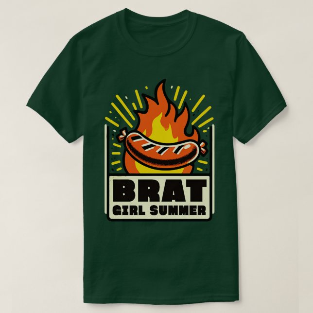T-shirt Brat Girl Été 1 (Design devant)