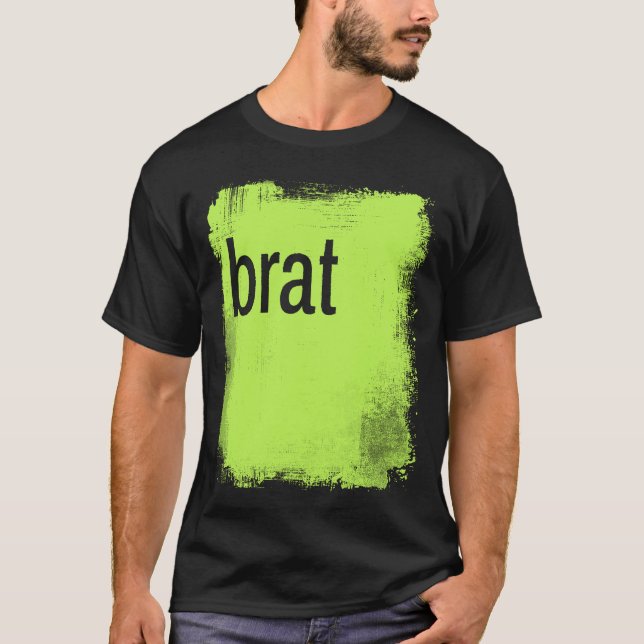 T-shirt Brat Grunge (Devant)