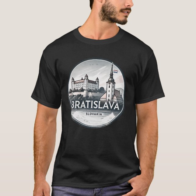 T-shirt Bratislava (Devant)